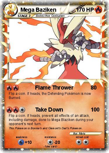 Pokemon Mega Baziken