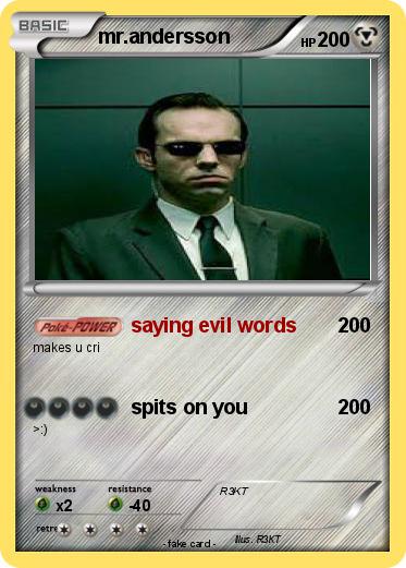 Pokemon mr.andersson