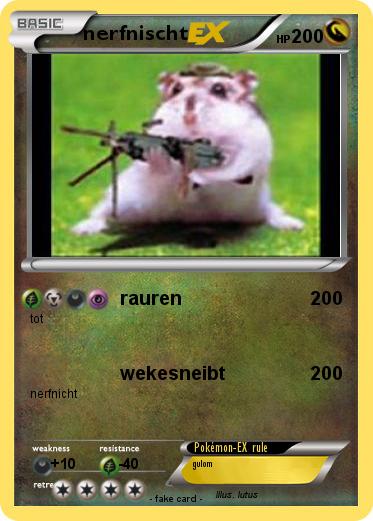 Pokemon nerfnischt