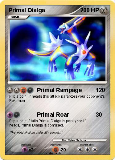 Pokemon Primal Dialga