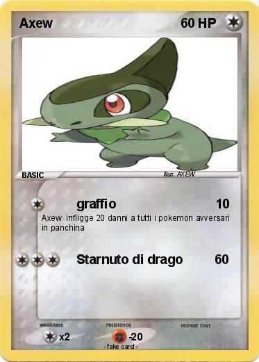 Pokemon Axew