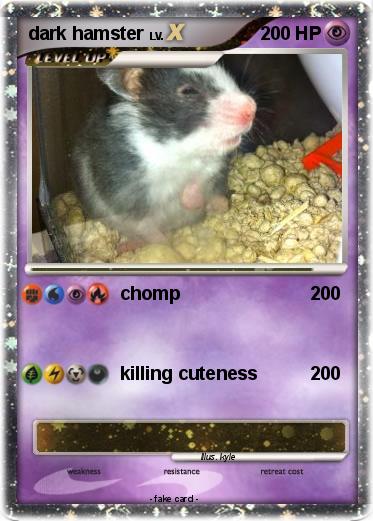 Pokemon dark hamster