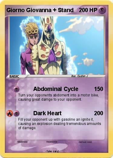 Pokemon Giorno Giovanna + Stand