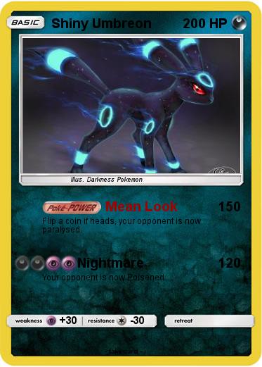 Pokemon Shiny Umbreon