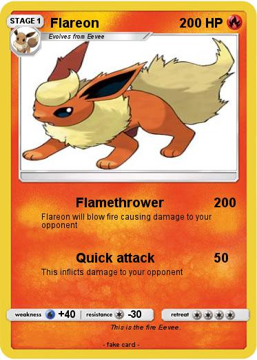 Pokemon Flareon