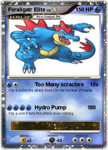 Pokemon Feraligatr Elite