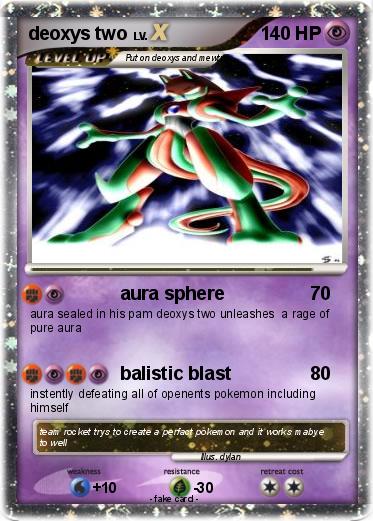 Pokemon deoxys two