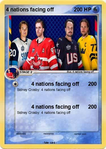 Pokemon 4 nations facing off