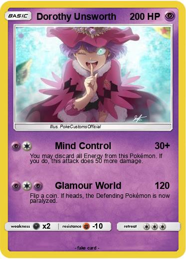 Pokemon Dorothy Unsworth