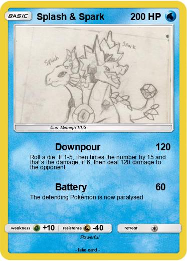 Pokemon Splash & Spark