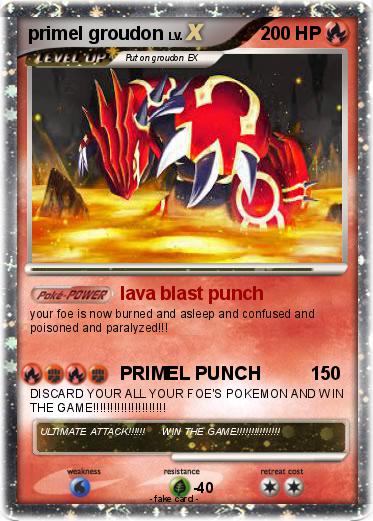Pokemon primel groudon