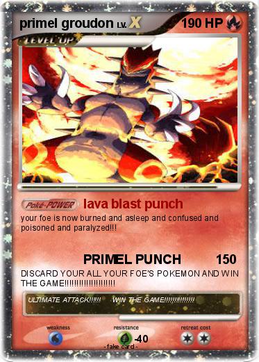 Pokemon primel groudon