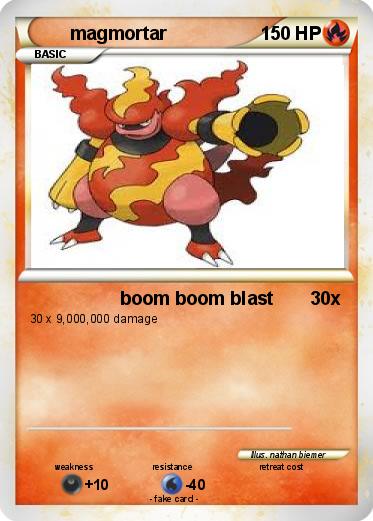 Pokemon magmortar