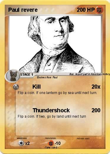 Pokemon Paul revere
