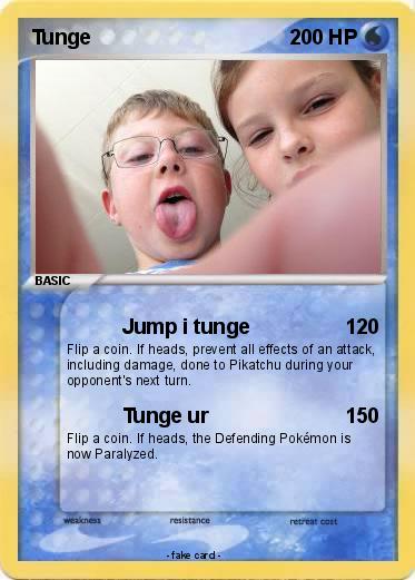 Pokemon Tunge