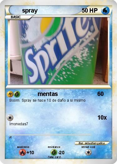 Pokemon spray
