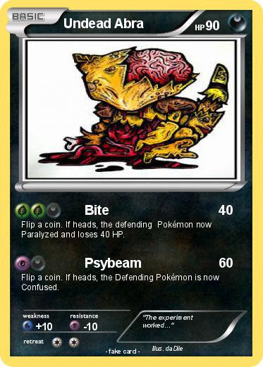 Pokemon Undead Abra
