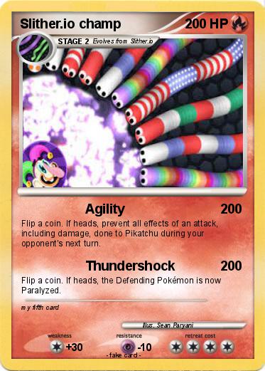 Pokemon Slither.io champ