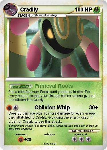 Pokemon Cradily