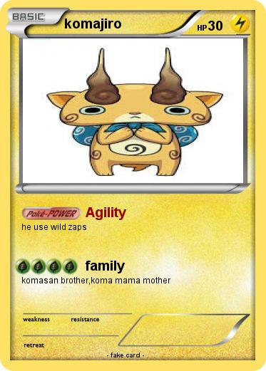 Pokemon komajiro