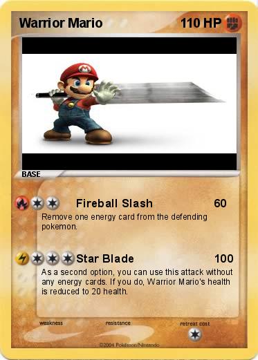 Pokemon Warrior Mario