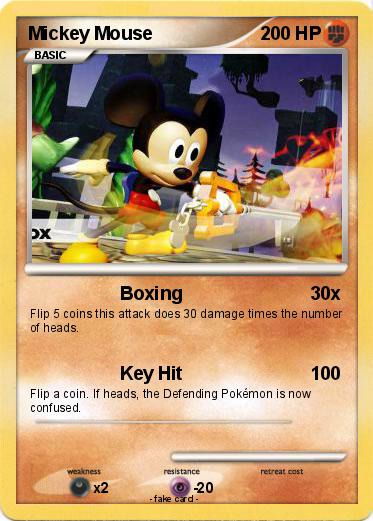 Pokemon Mickey Mouse