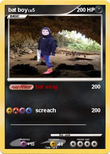 Pokemon bat boy