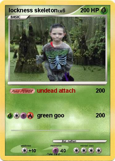 Pokemon lockness skeleton