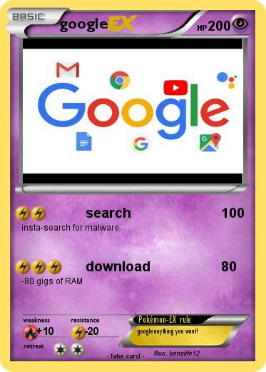 Pokemon google