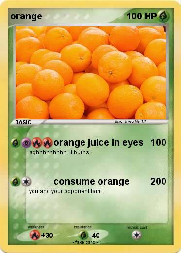 Pokemon orange