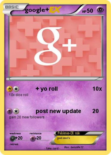 Pokemon google+