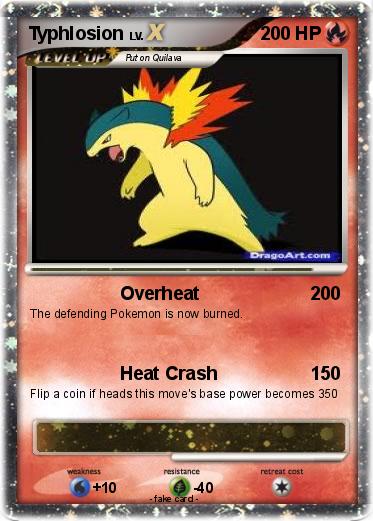 Pokemon Typhlosion