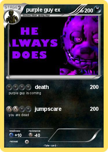 Pokemon purple guy ex