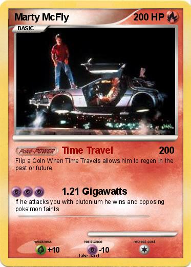 Pokemon Marty McFly