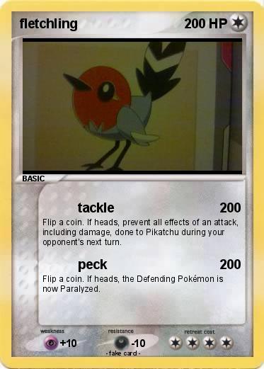 Pokemon fletchling
