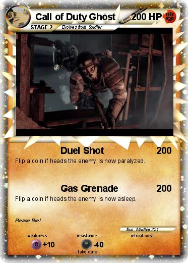 Pokemon Call of Duty Ghost