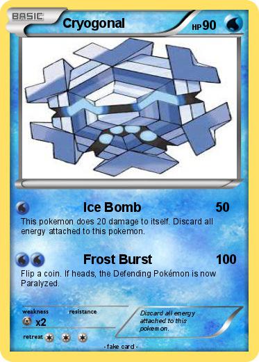 Pokemon Cryogonal