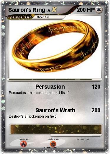 Pokemon Sauron's Ring
