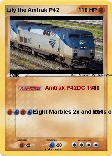 Pokemon Lily the Amtrak P42
