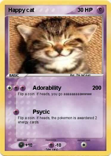 Pokemon Happy cat