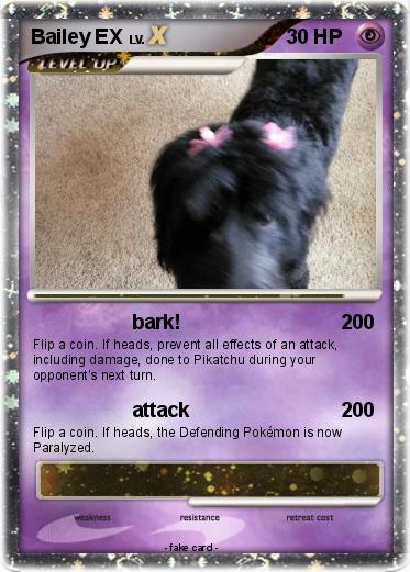 Pokemon Bailey EX