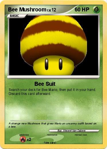 Pokemon Bee Mushroom