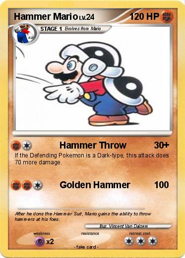 Pokemon Hammer Mario