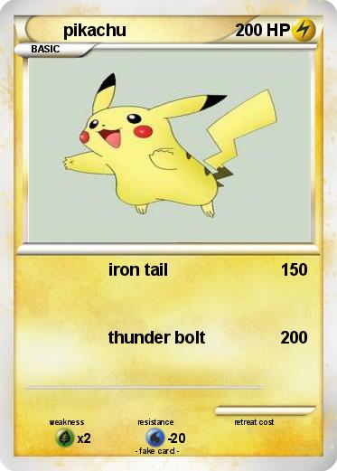 Pokemon pikachu