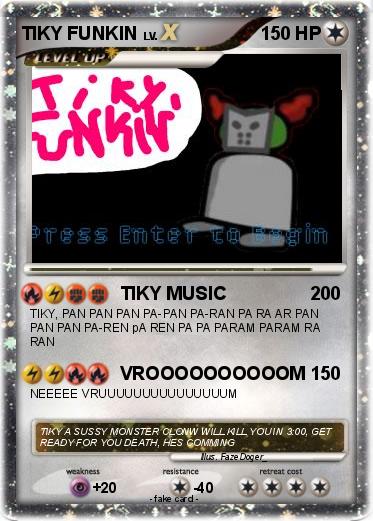 Pokemon TIKY FUNKIN