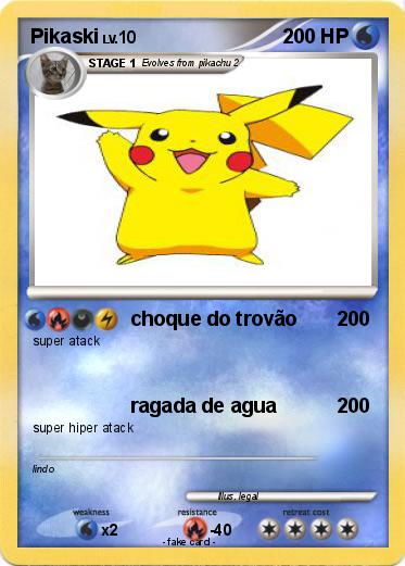 Pokemon Pikaski