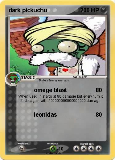 Pokemon dark pickuchu