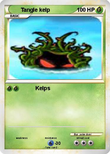 Pokemon Tangle kelp
