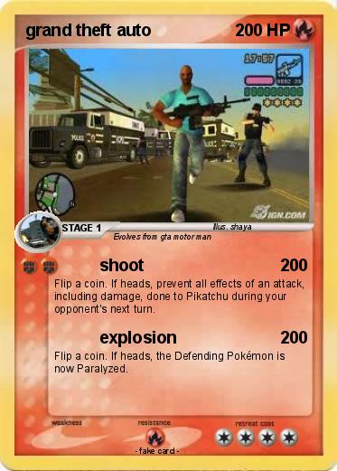 Pokemon grand theft auto