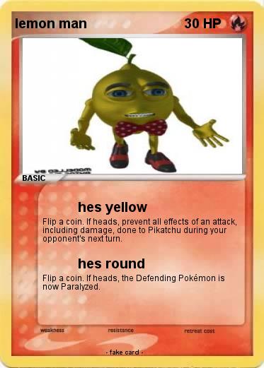 Pokemon lemon man